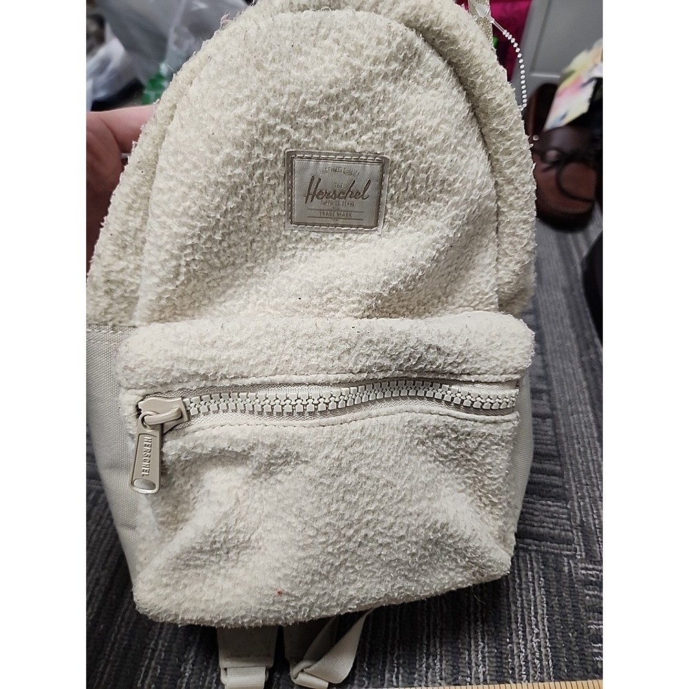 Herschel Backpack Cream‎ Sherpa Exterior